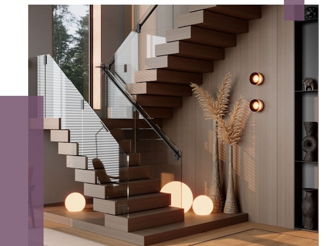 Изготовление и монтаж лестниц в Щербинке от 86547 руб. | ПРОЛЁТ-Щрб