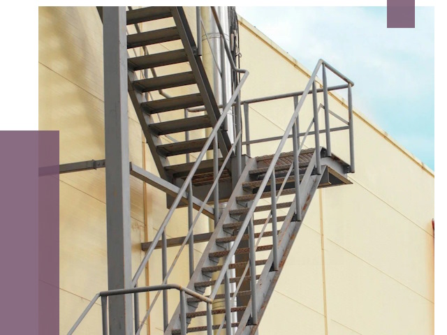 Пожарные лестницы в Щербинке от 12218 руб. — монтаж и продажа | ПРОЛЁТ-Щрб