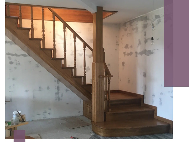 Ремонт деревянных лестниц в Щербинке: быстро и качественно