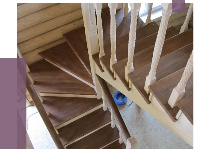 Реставрация деревянных лестниц в Щербинке от 4276 руб.