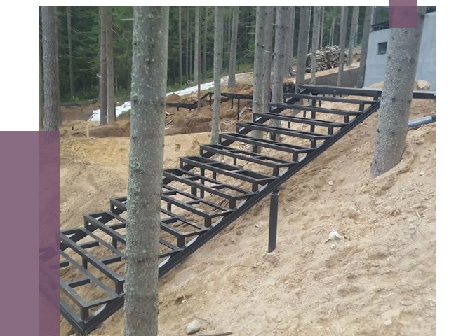 Монтаж металлических лестниц в Щербинке от 13491 руб. 