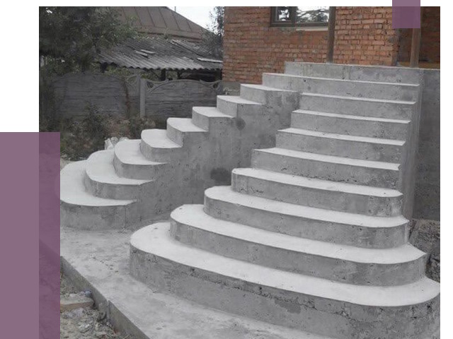 Монтаж бетонных лестниц в Щербинке от 4276 руб. 