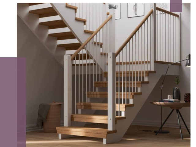 Маршевые лестницы в Щербинке от 37928 руб. — монтаж | ПРОЛЁТ-Щрб