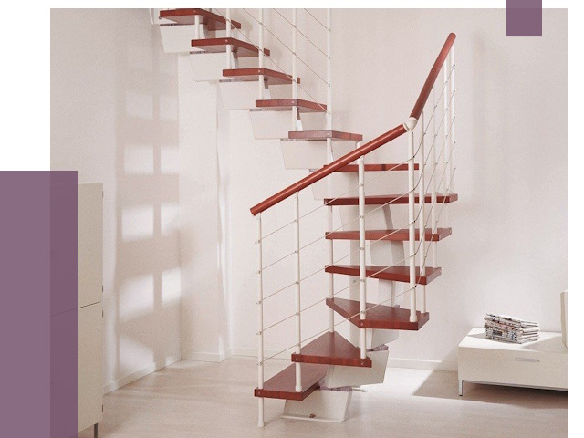 Изготовление лестниц на больцах в Щербинке от 9673 руб. | ПРОЛЁТ-Щрб