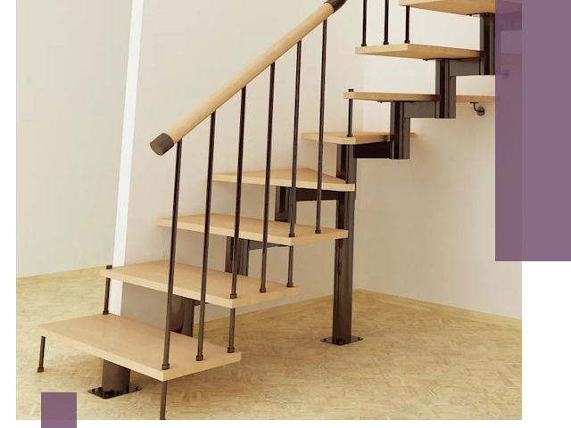 Монтаж лестниц на больцах в Щербинке — быстро и надежно