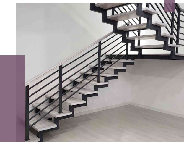 Лестницы на металлокаркасе под ключ в Щербинке от 12728 руб. | ПРОЛЁТ-Щрб