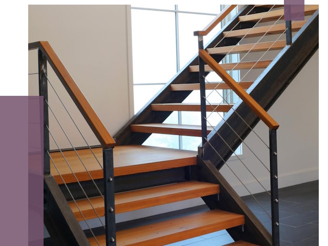Изготовление лестниц на металлокаркасе в Щербинке от 18837 руб. | ПРОЛЁТ-Щрб