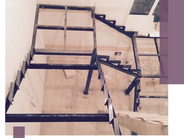 Монтаж лестниц на металлокаркасе в Щербинке быстро и качественно