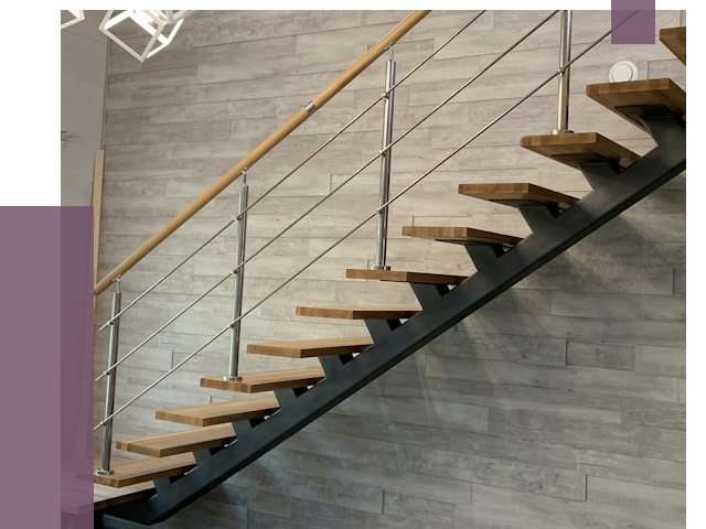 Изготовление лестниц на монокосоуре в Щербинке от 75856 руб. 