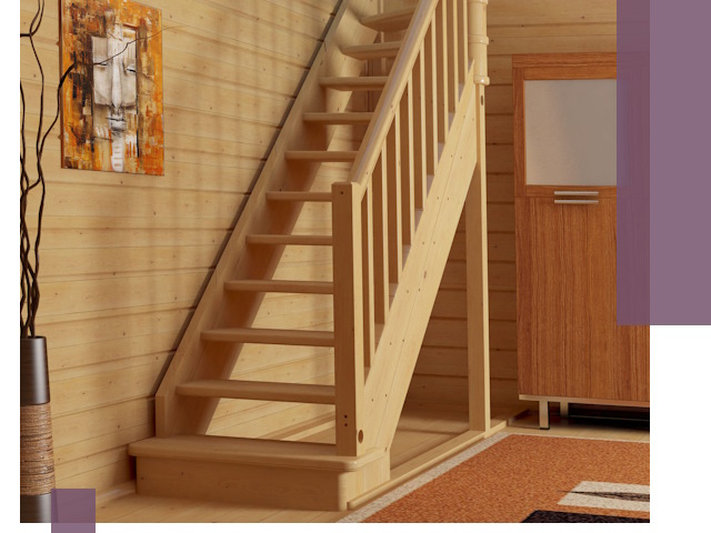 Лестницы эконом класса под ключ в Щербинке — недорого и быстро