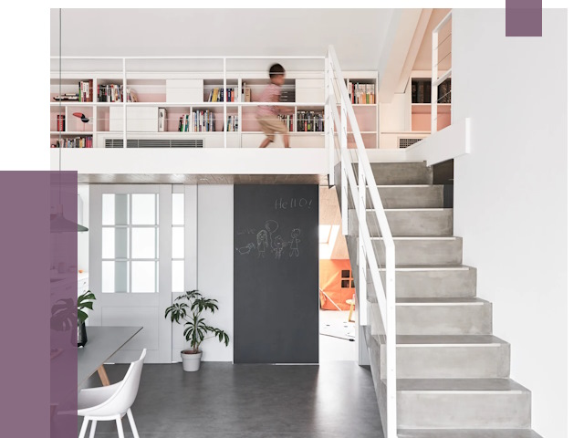 Лестницы для двухуровневой квартиры в Щербинке от 175640 руб. | ПРОЛЁТ-Щрб