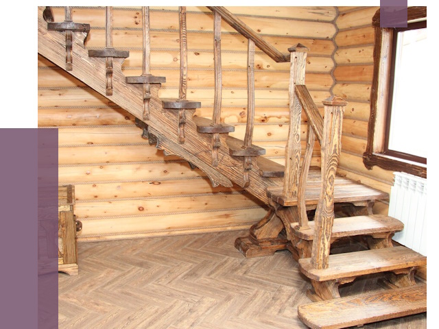 Лестницы в баню в Щербинке от 19040 руб. — изготовление | ПРОЛЁТ-Щрб