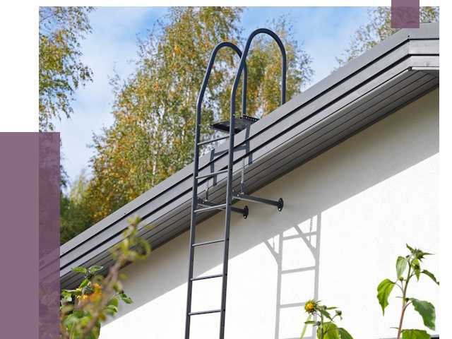 Лестницы на крышу в Щербинке от 19040 руб. — монтаж и монтаж ПРОЛЁТ-Щрб