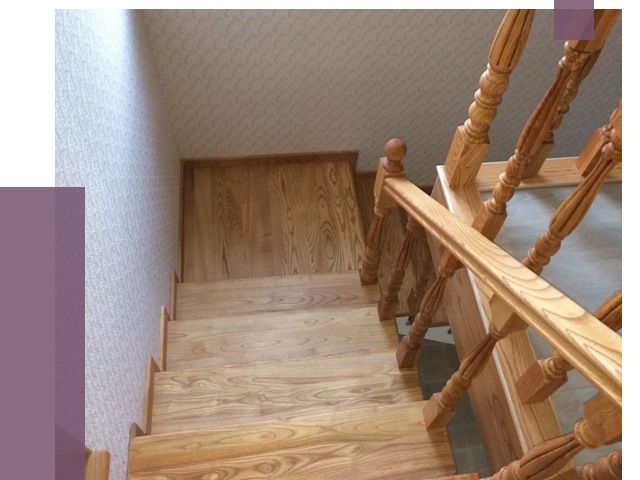 Сосновые лестницы в Щербинке под ключ от 8044 руб.  | ПРОЛЁТ-Щрб