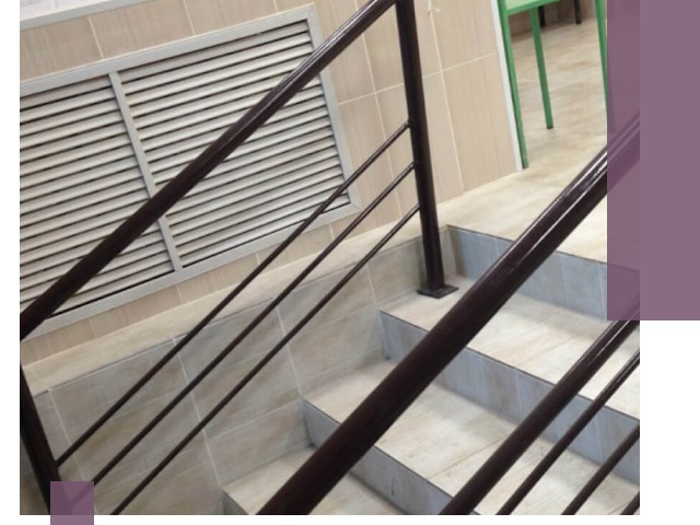 Изготовление перил из металла под ключ в Щербинке