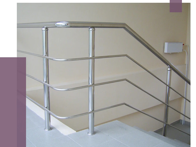 Алюминиевые перила в Щербинке от 6313 руб. под ключ | ПРОЛЁТ-Щрб