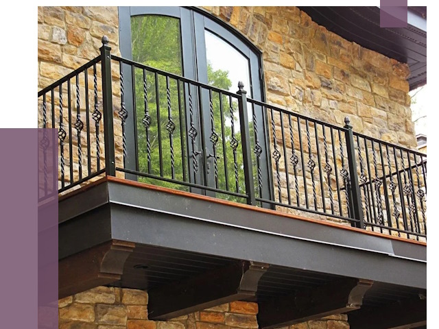 Балконные ограждения в Щербинке от 7993 руб. — купить | ПРОЛЁТ-Щрб