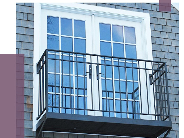 Французские балконы в Щербинке от 7382 руб. за м2 