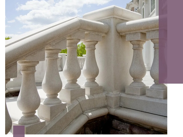 Балюстрады из металла и камня под ключ в Щербинке