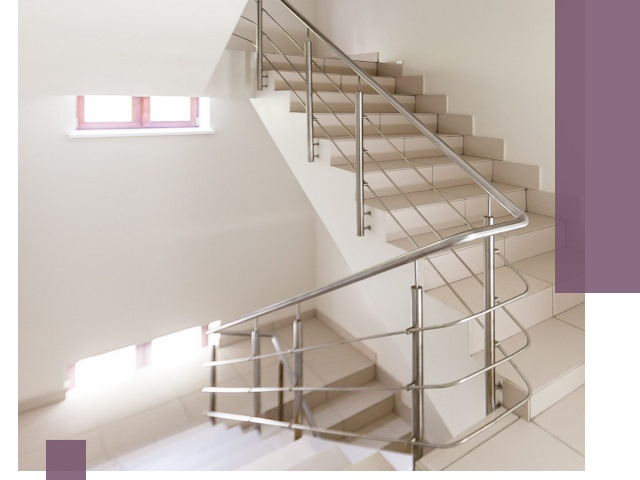 Установка и замена перил в подъезде в Щербинке