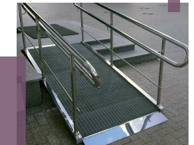 Монтаж пандусов для инвалидов в Щербинке от 8573 руб. под ключ | ПРОЛЁТ-Щрб