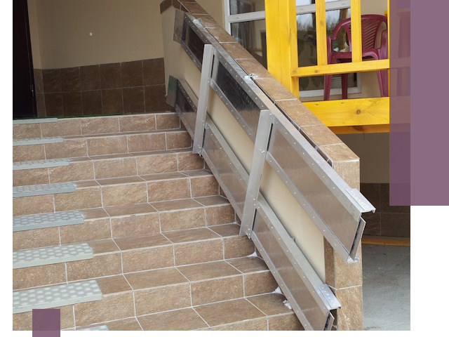 Откидные пандусы под ключ в Щербинке — монтаж и демонтаж