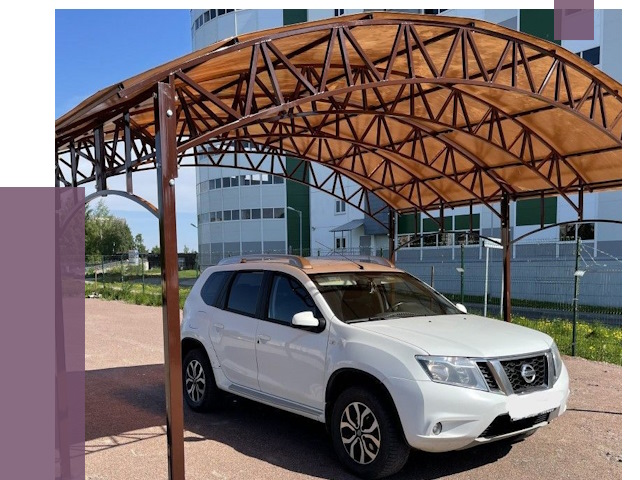 Недорогие навесы в Щербинке от 42764 руб. | ПРОЛЁТ-Щрб