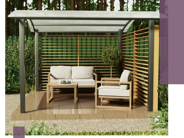 Навесы для дачи в Щербинке: изготовление, монтаж и демонтаж