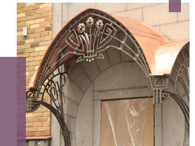 Арочные козырьки в Щербинке от 14509 руб. 