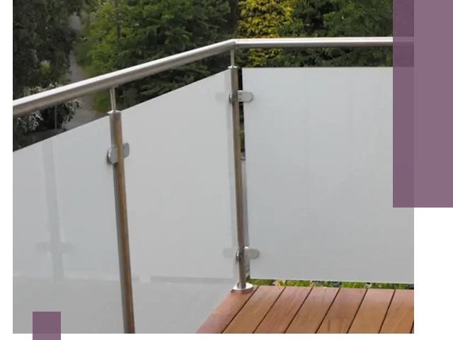 Алюминиевые парапеты для балконов и террас в Щербинке