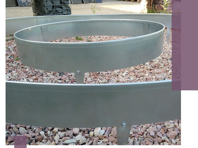 Нержавеющие бордюры под ключ в Щербинке — изготовление и монтаж