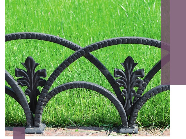 Декоративные металлические бордюры под ключ в Щербинке