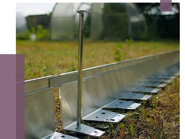 Металлические бордюры для газона в Щербинке от 4276 руб. | ПРОЛЁТ-Щрб