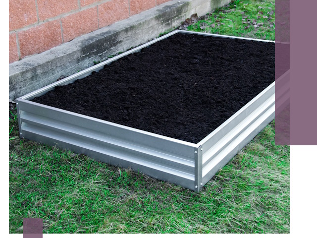 Металлические бордюры для грядок в Щербинке: прочность и аккуратность