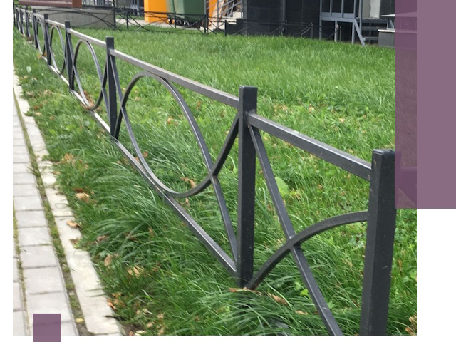 Газонные ограждения из металла в Щербинке — монтаж и продажа