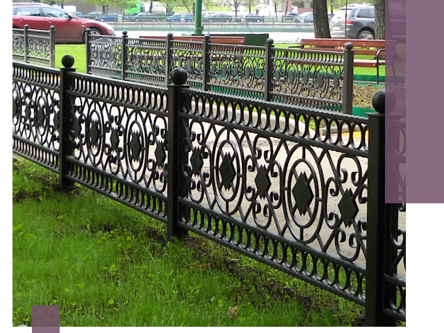 Секционные газонные ограждения под ключ в Щербинке