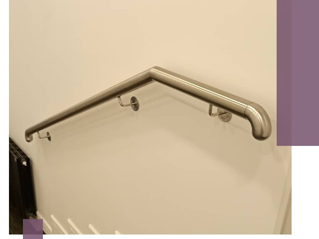 Изготовление пристенных поручней в Щербинке под ключ за сроки