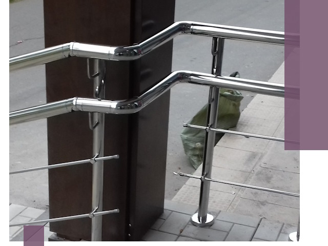 Монтаж поручней из нержавеющей стали в Щербинке качественно и быстро